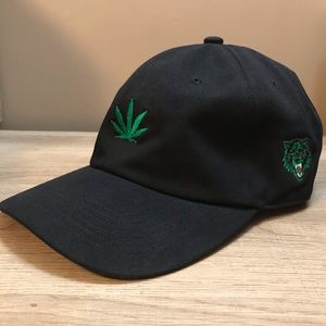 Black hemp hat